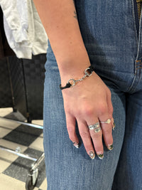 Snaffle Bit Cord Bracelet