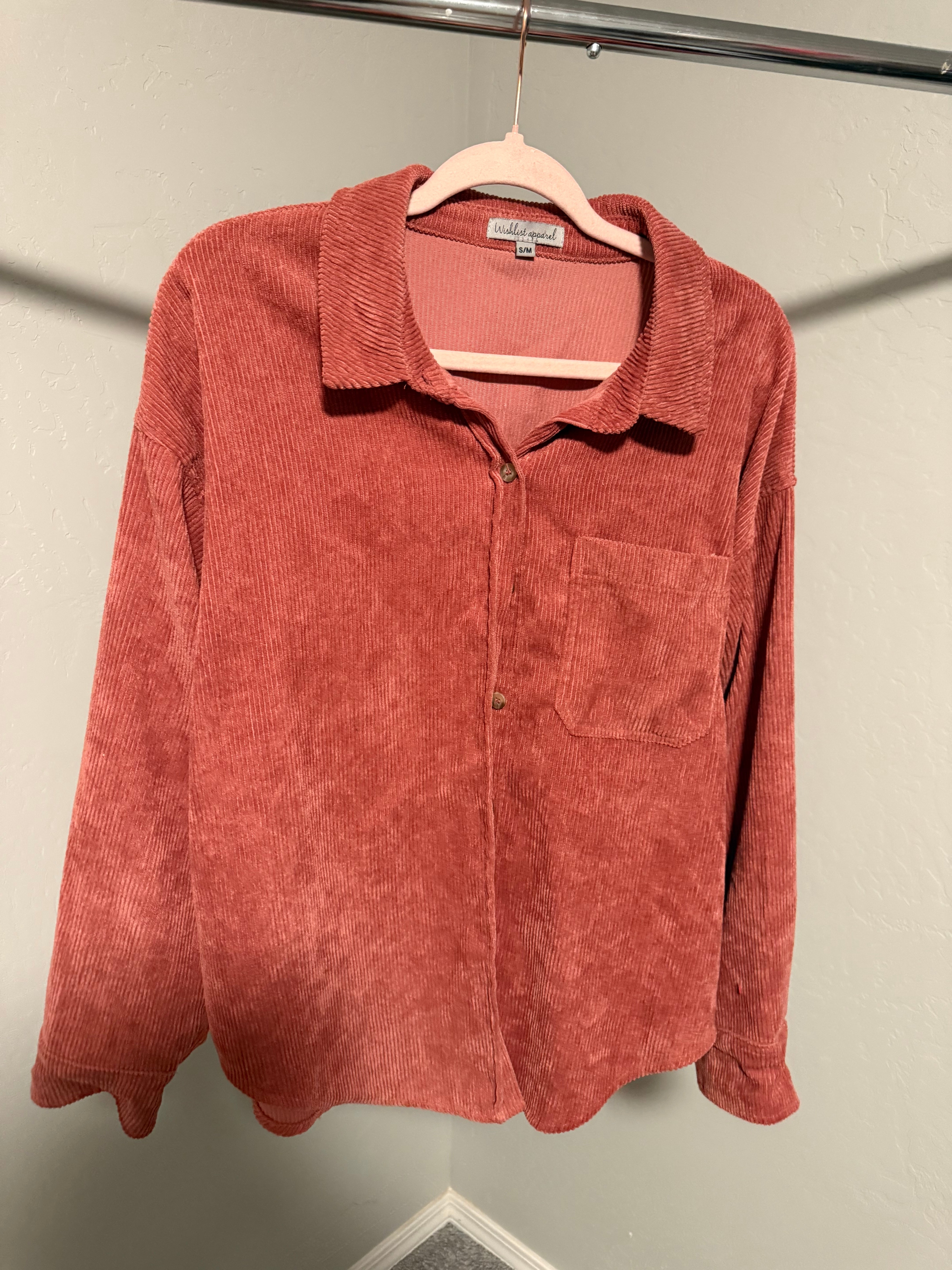 Corduroy Button up