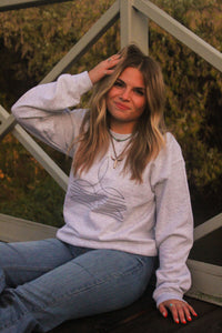 BOOT STITCH CREWNECK
